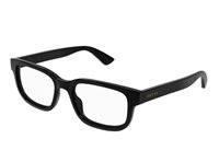 Brillengestelle Gucci Herr GG1584O001-BLACK-BLACK-TRANSPARENT53 - GG1584O001-BLACK-BLACK-TRANSPARENT53